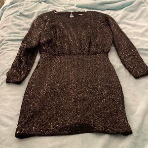 Sparkling black dress